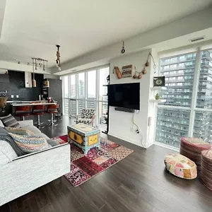 Apartment Cozy 2 Bedroom Boho North York Skyscraper, Toronto